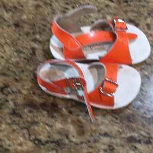 Orange Sun Sand Sandals Size 5
